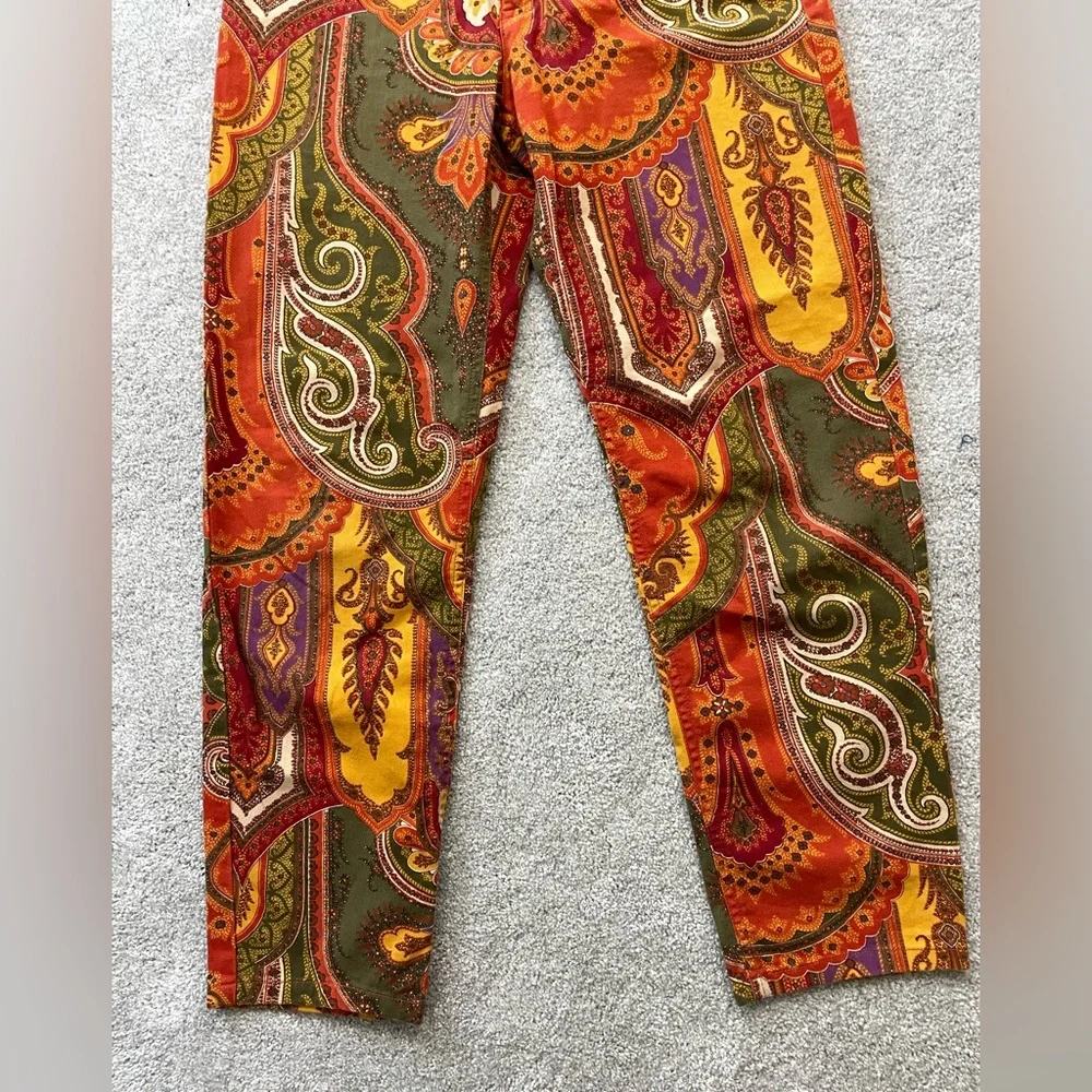 Escada paisley vintage skinny jeans - Picture 10 of 10